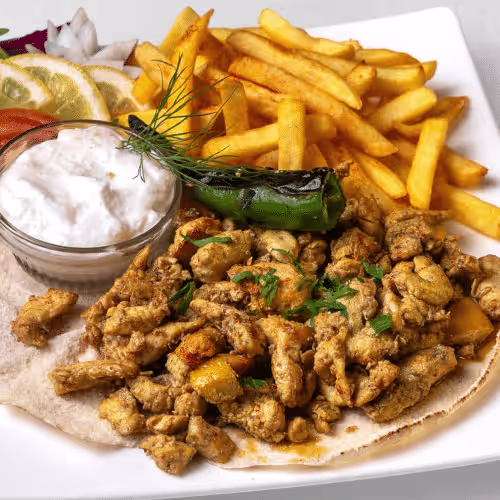 Hühnchen-Shawermah