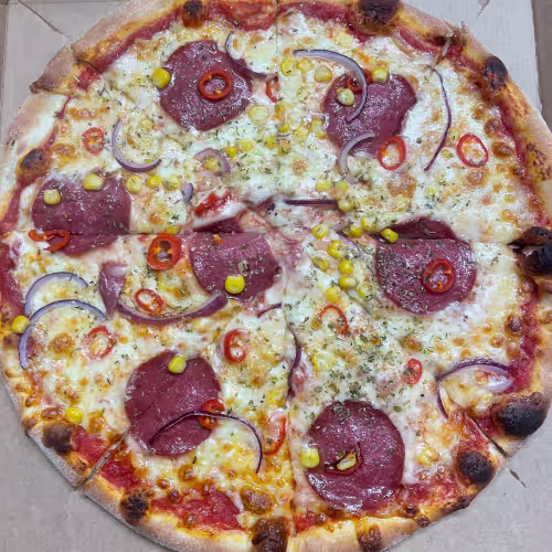 Pizza Diavolo (scharf)