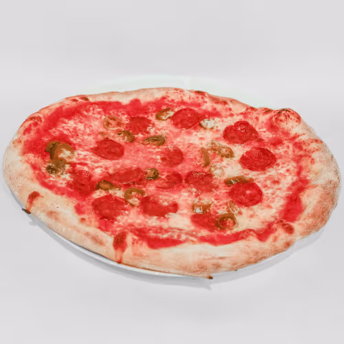 Pizza Diavolo (scharf)