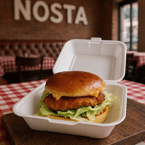Chicken Burger Cornflakes
