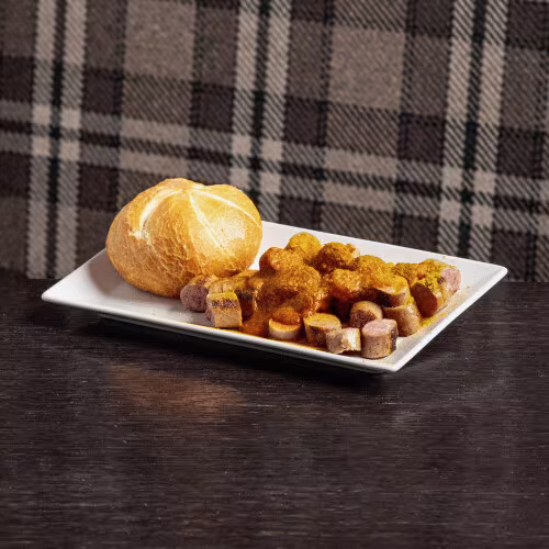 Dünne Currywurst (2 Stück)