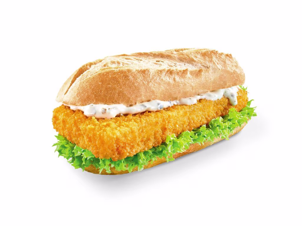 Backfisch-Baguette