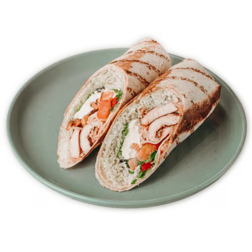 Pesto Chicken Burrito
