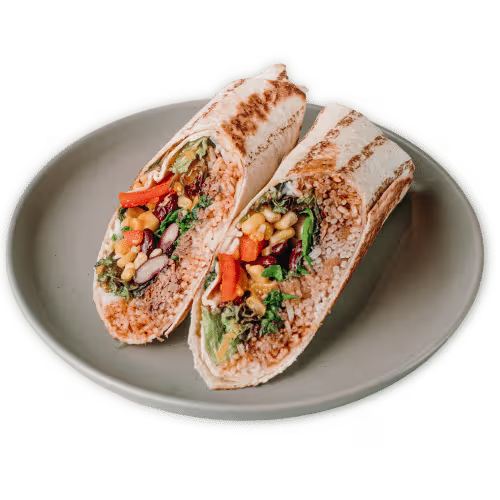 BBQ Beef & Bean Burrito