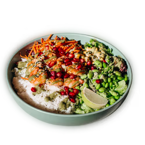 Wasabi Prawn Bowl