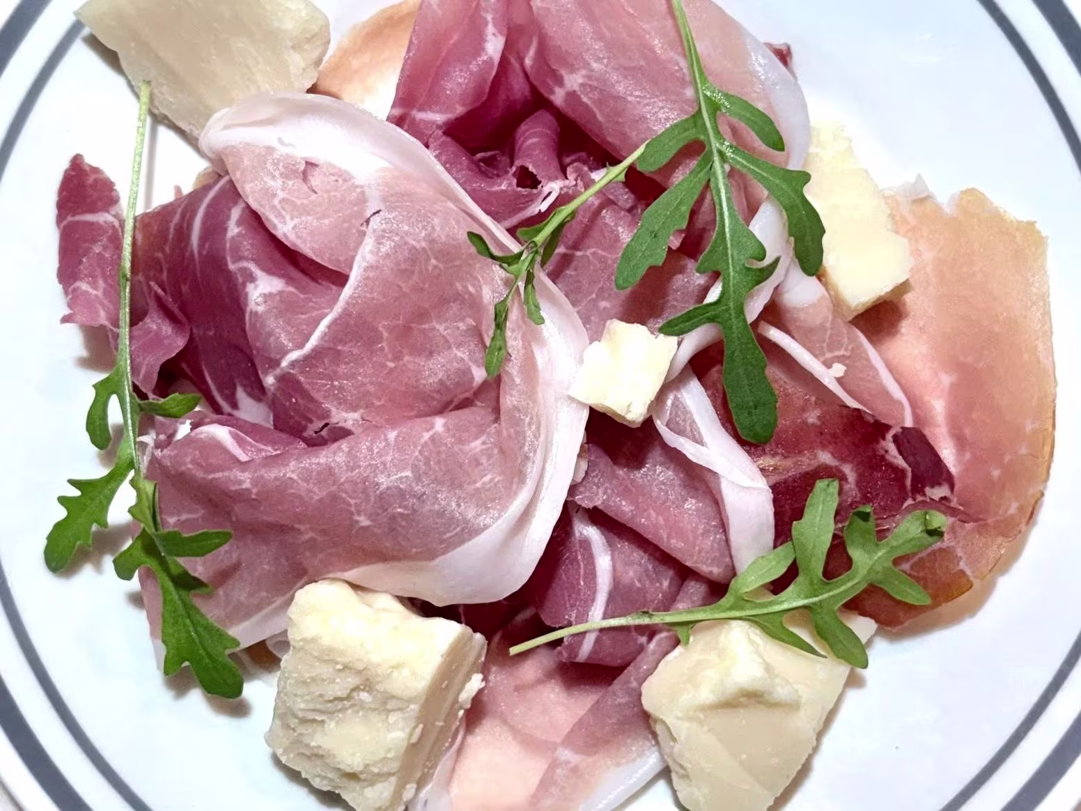 Prosciutto d´Osvaldo und Parmesan
