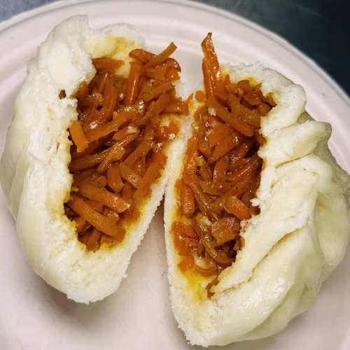 Vegetarischer-Baozi ( Gedämpft)