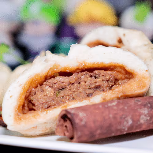 Rindfleisch-Baozi (Gedämpft)