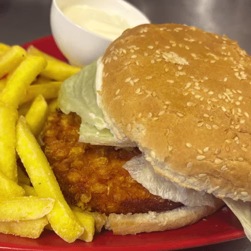 Crunchy Chicken Burger
