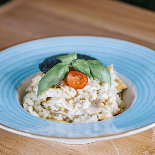 Risotto mit Hühnerfleisch