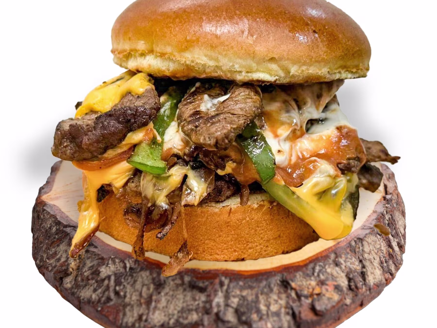 Philly Cheese Steak Burger