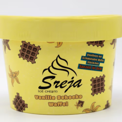Sreja Eis Vanille Schoko Waffel 120ml