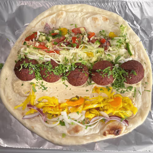 Falafel Sandwich (vegetarisch)