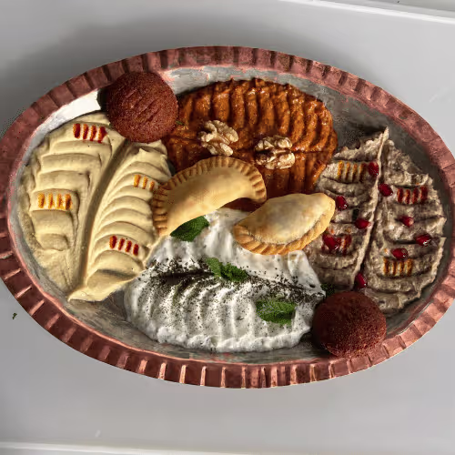 Babylon's gemischter Vorspeisenteller 2 (vegetarisch)