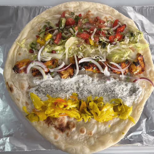 Gegrillter Tavuk Sandwich