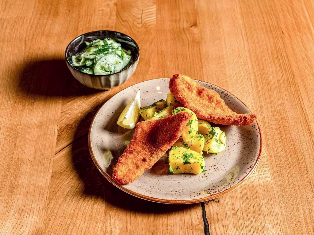 Zanderfilet Gebacken