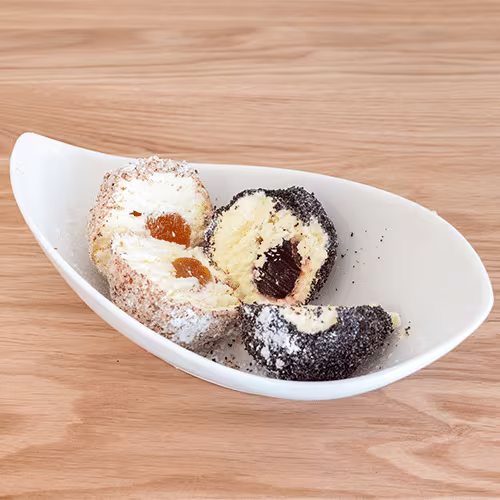 Eismarille Knödel (2 Stück)
