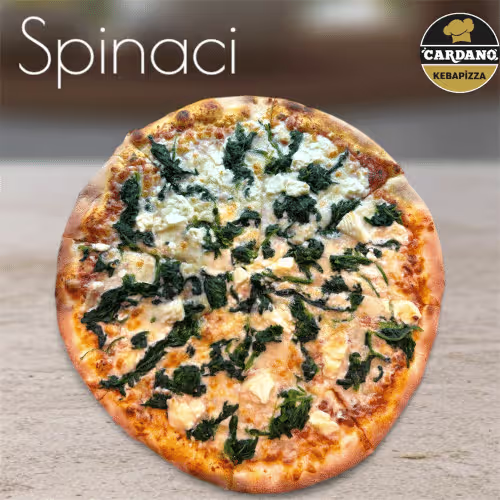 Familienpizza Spinaci