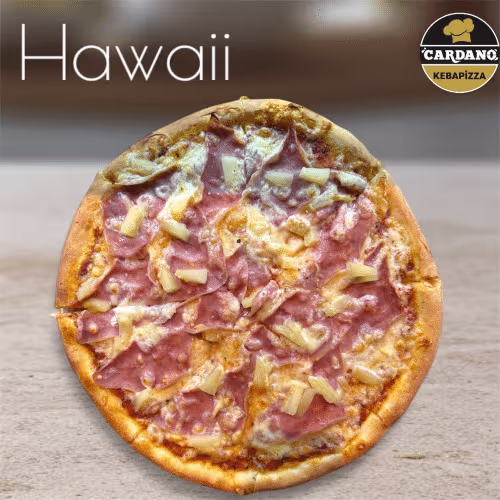 Familienpizza Hawaii