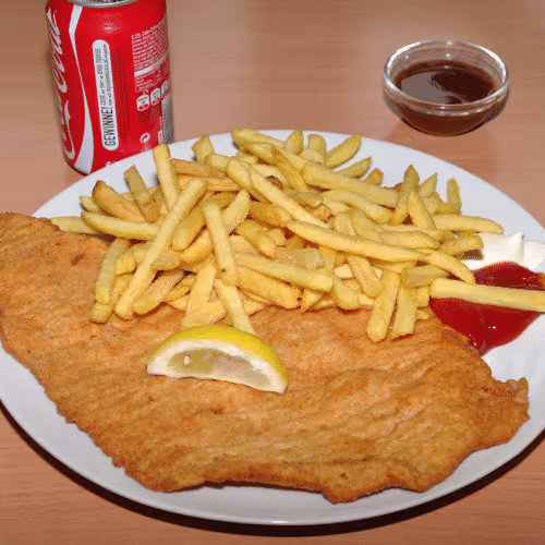 MÜ Wiener Schnitzel Menü