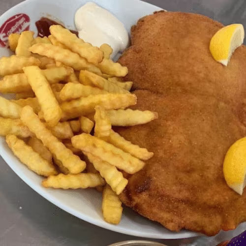 MÜ Riesen Cordon Bleu Menü