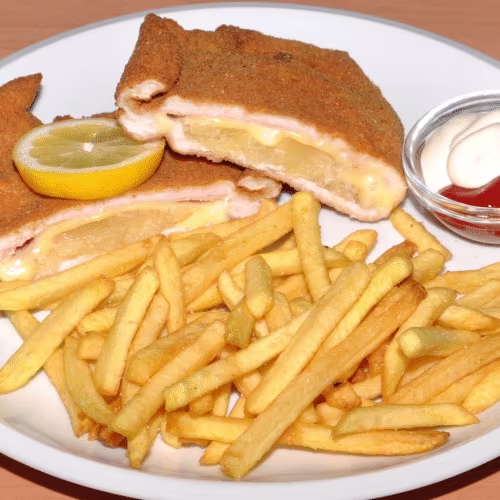 MÜ Hawaii Cordon Bleu Menü