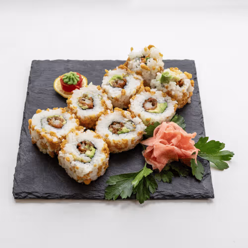 Ebi Tempura Avocado (8 Stück)