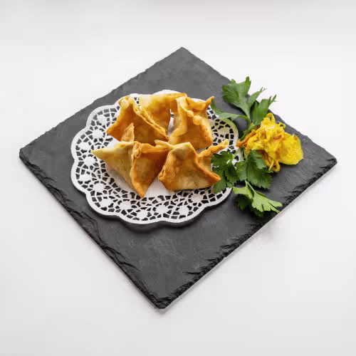 Gebackene Garnelentaschen