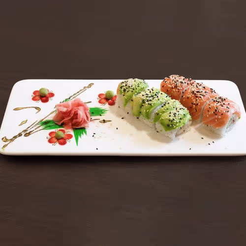 Avocado Sake Roll (6 Stück)