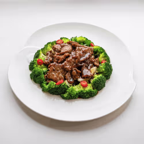 Rindfleisch mit Broccoli