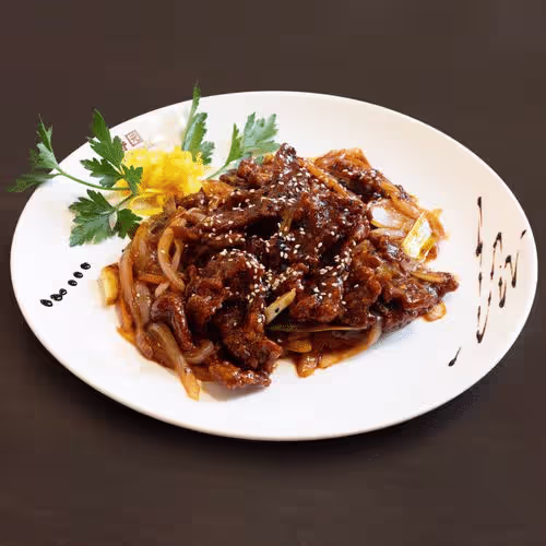 Gan Bian Rindfleisch (scharf)