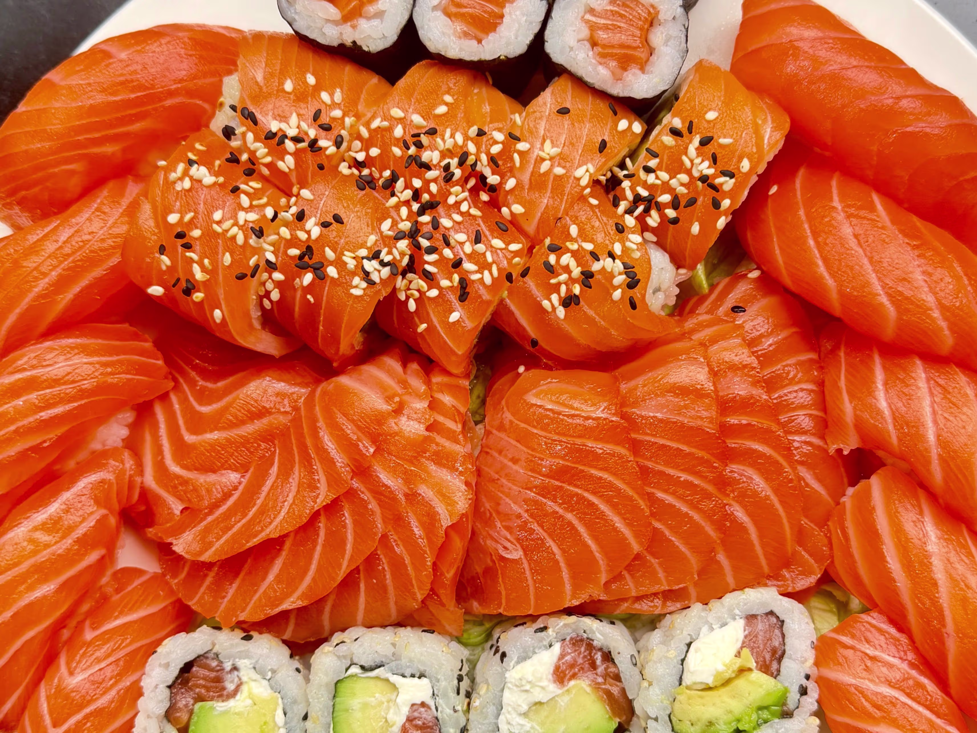 Lachs Teller