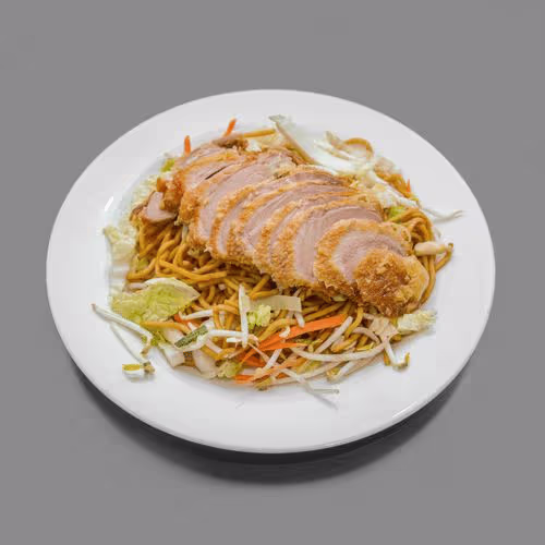 Nudeln mit knuspriger Ente