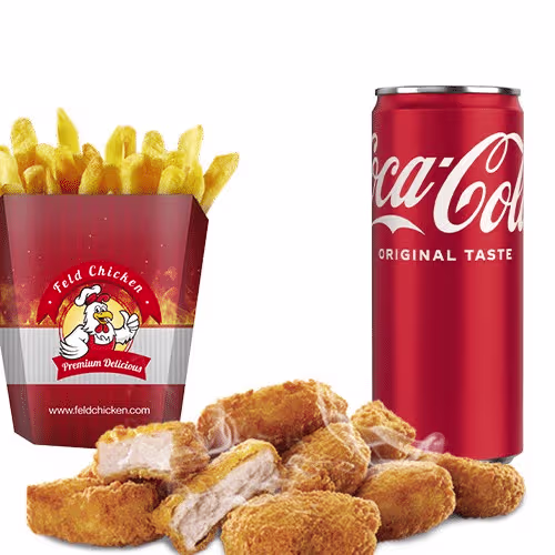 Nuggets Menü (12 Stück)