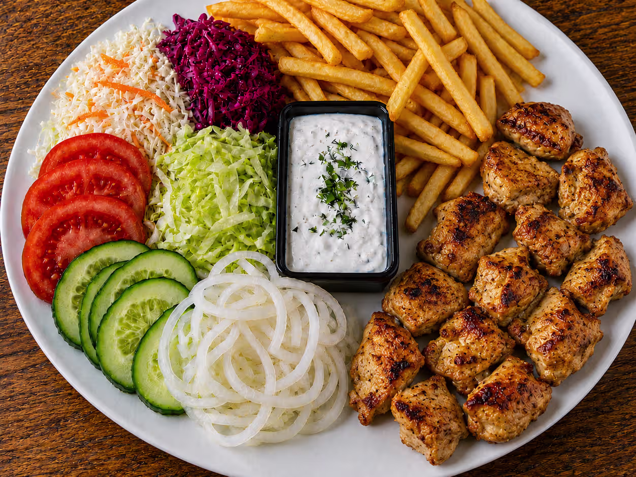Hühnerspieß