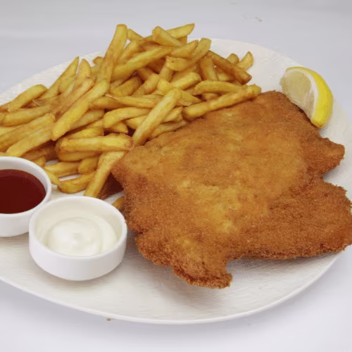 Cordon Bleu Spezial Gazi Teller mit Beilage