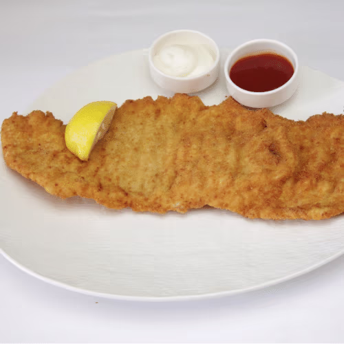 Schnitzel Teller ohne Beilage