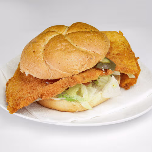 Hühnerschnitzel Semmel