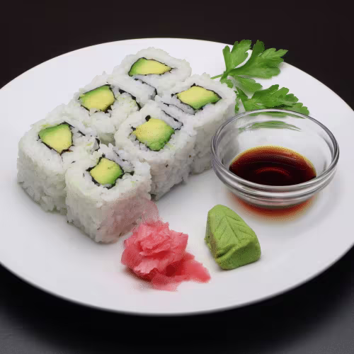 Avocado Maki (6 Stück)