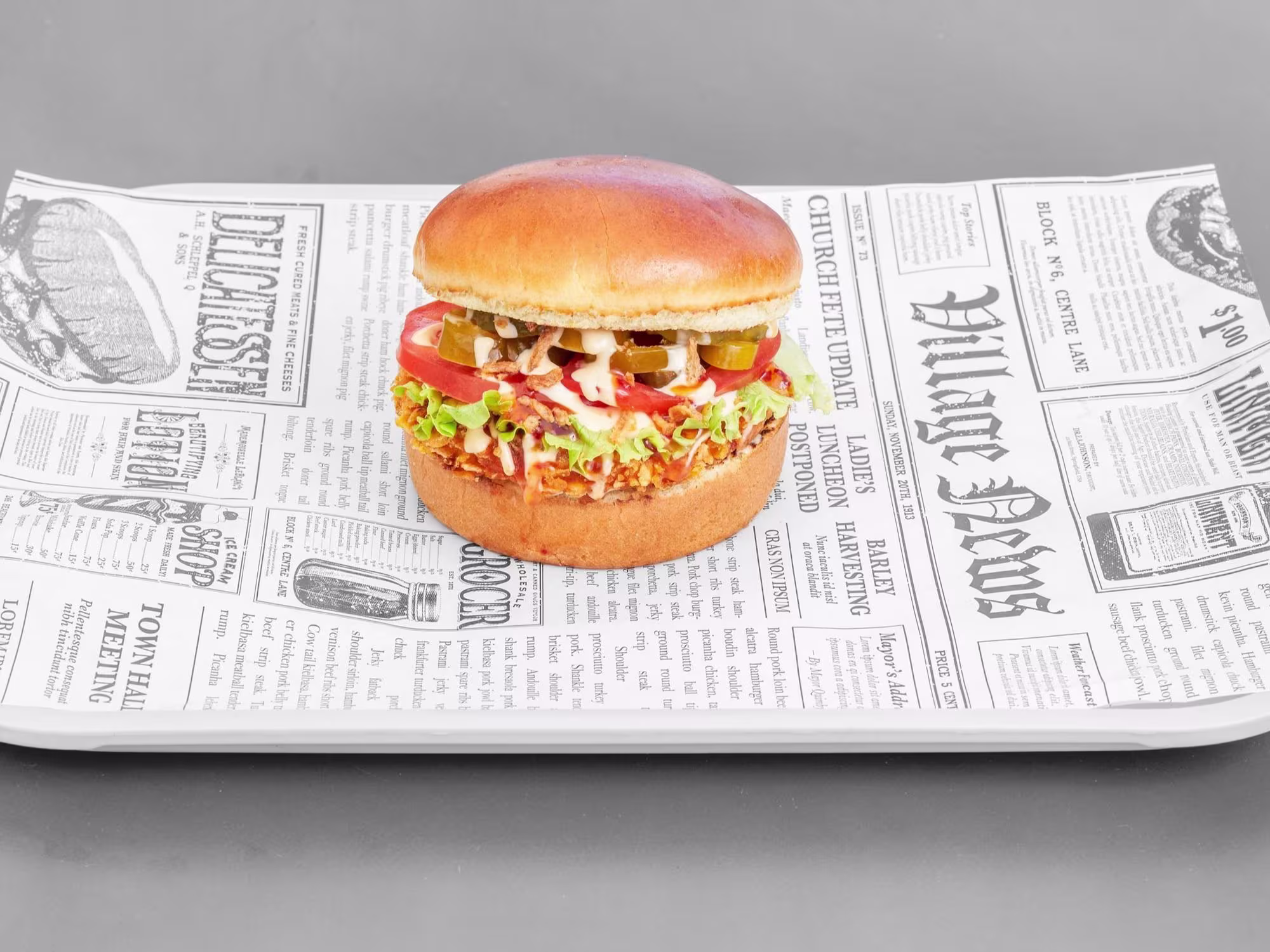 Spicy Crispy Burger