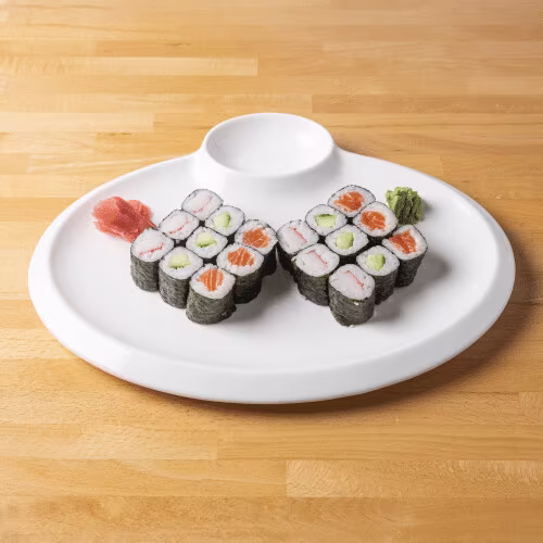 Rainbow Maki (groß, 16 Stück)