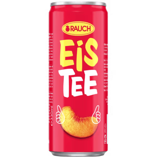 Rauch Eistee Pfirsich 0,33l
