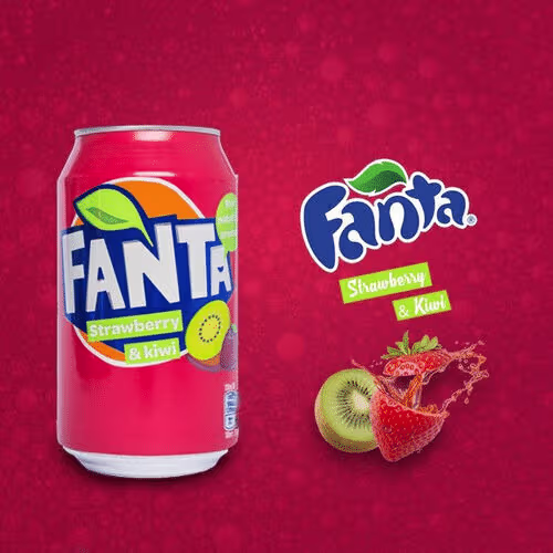 Fanta Strawberry & Kiwi