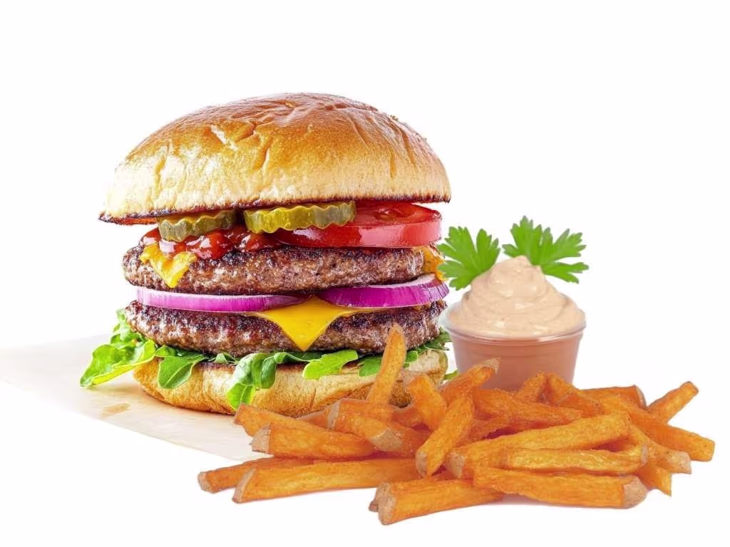 Double Smash Burger Cheddar