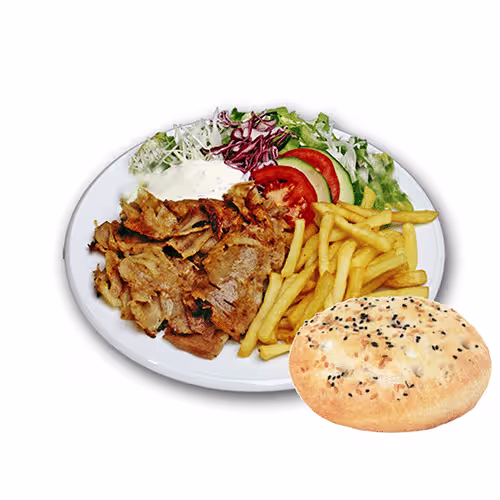Kebap Teller vom Huhn