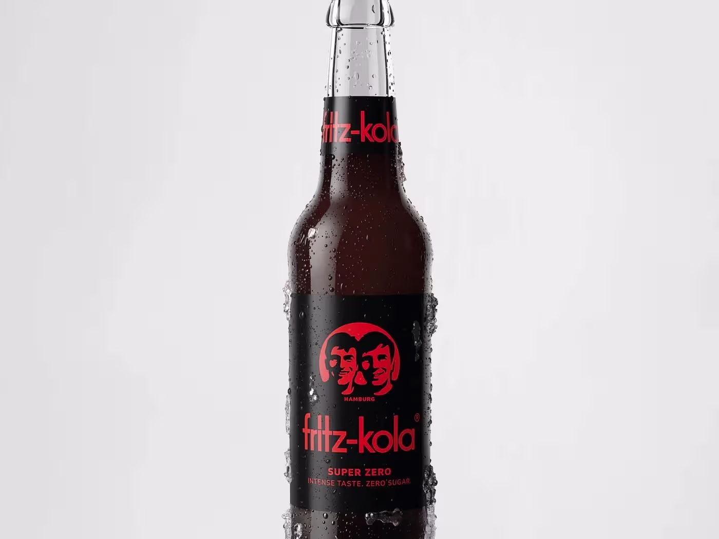 Fritz Kola Super Zero 0,33l Glas