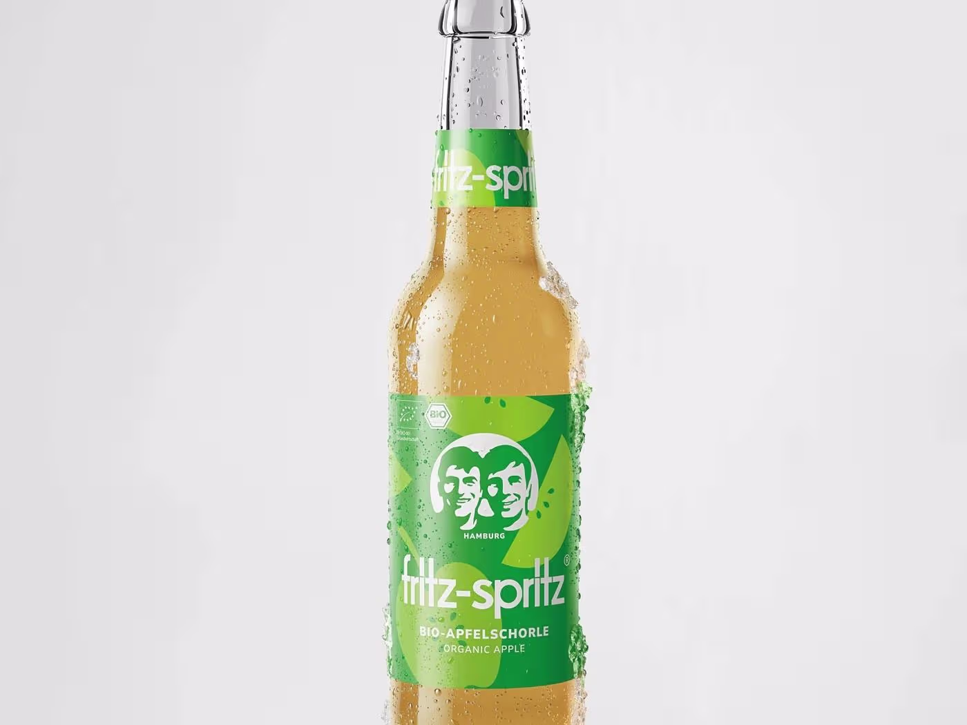 Fritz-Spritz Bio Apfelschorle 0,33l Glas