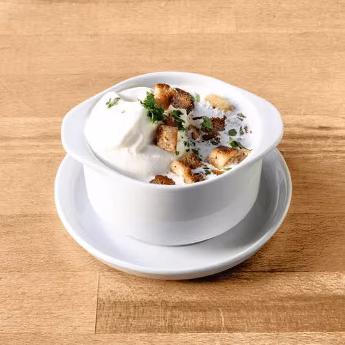Knoblauchcremesuppe