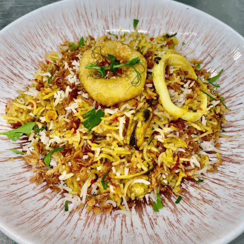 Seafood Biryani