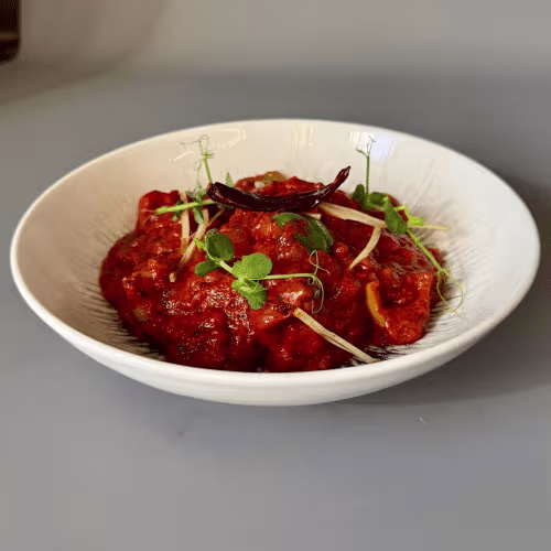 Kadhai Chicken (scharf)